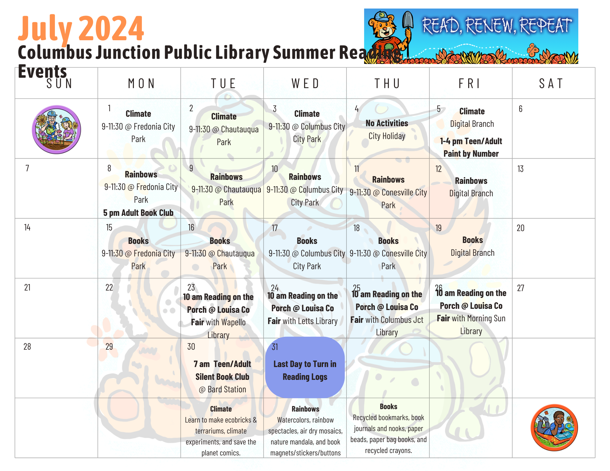 How Does It Work Columbus Junction Public Library